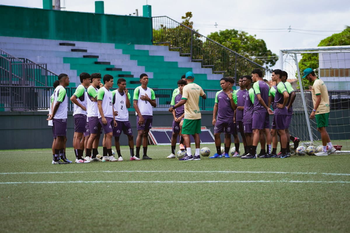 Treino no campo